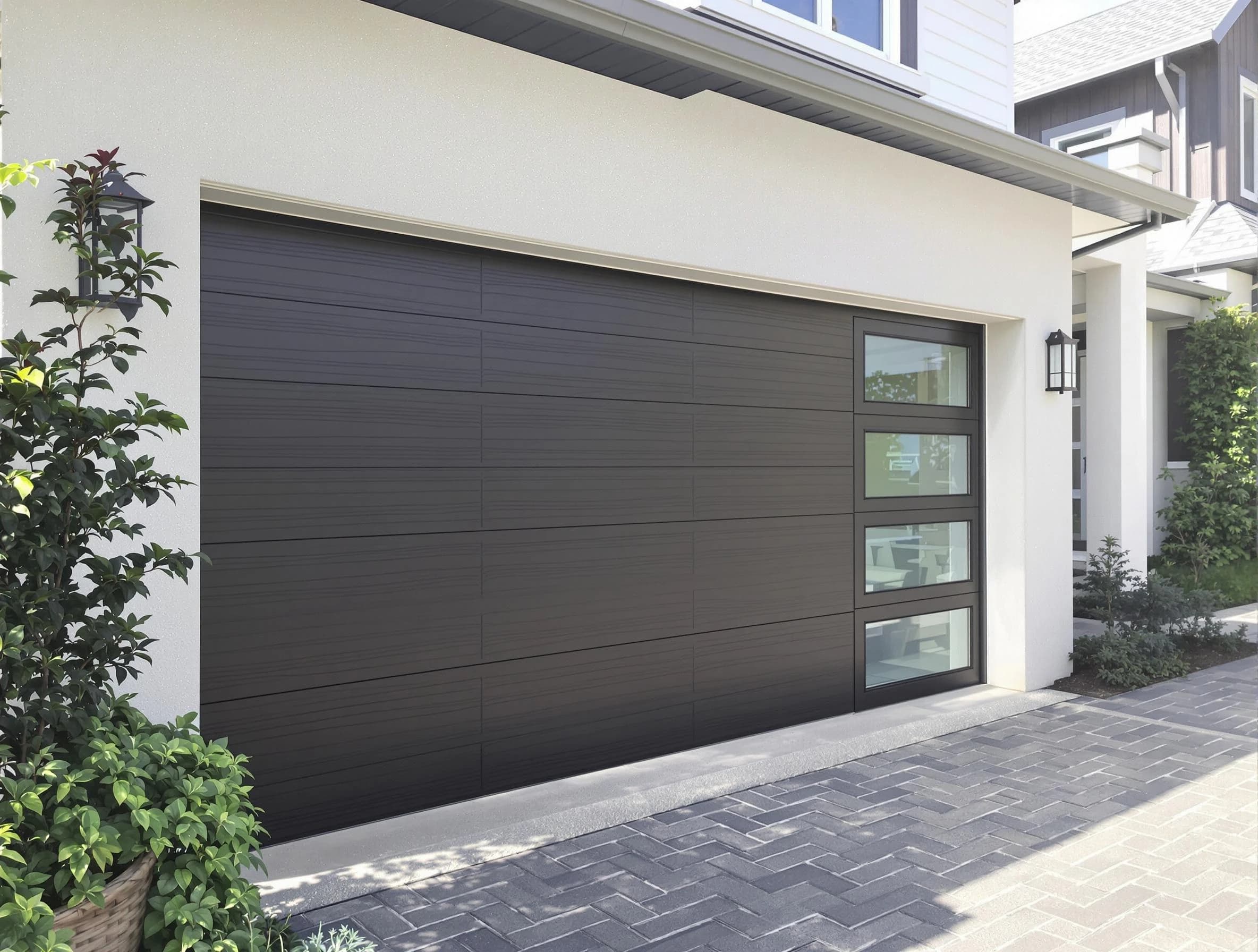 Custom garage door installation by Moody Garage Door Repair in Moody
