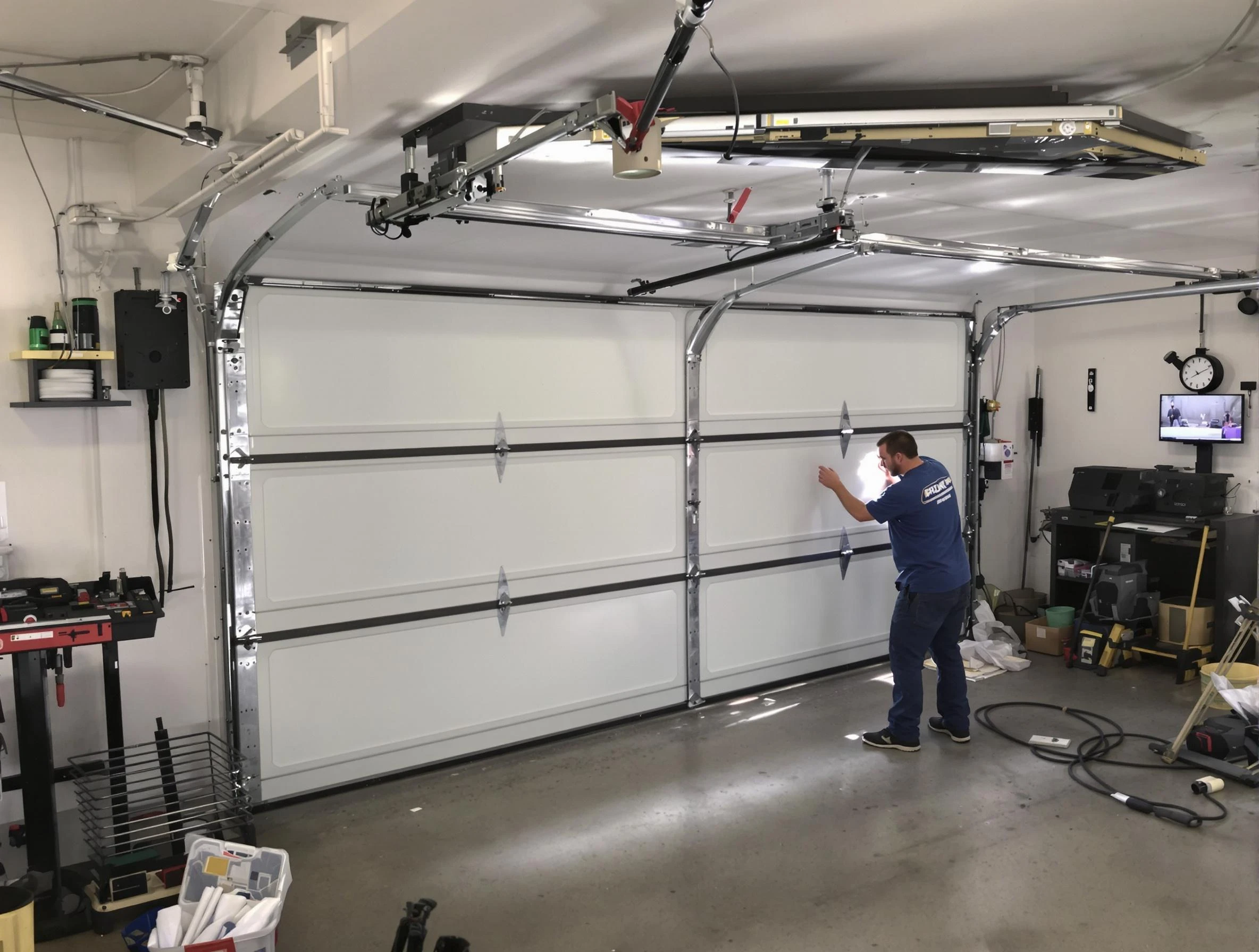 Professional garage door repair service by Moody Garage Door Repair in Moody