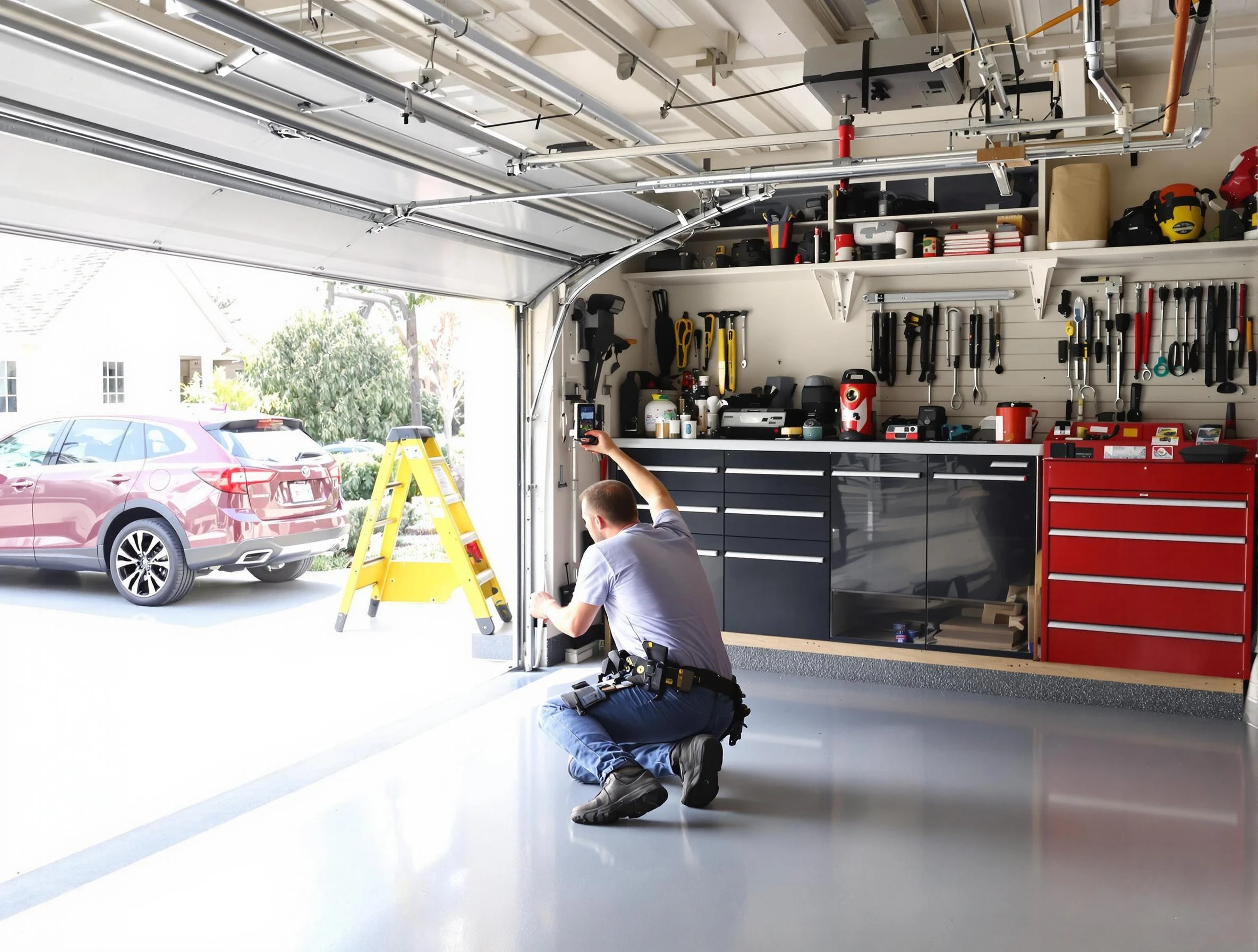 Local garage door repair service by Moody Garage Door Repair in Moody