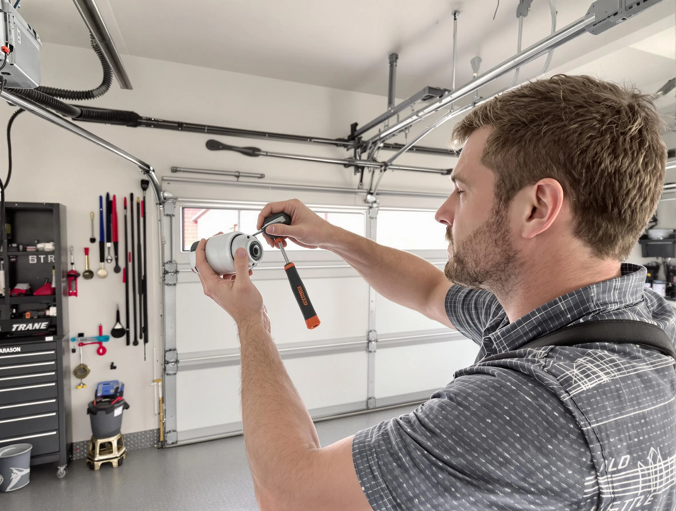 Garage door opener repair service by Moody Garage Door Repair in Moody